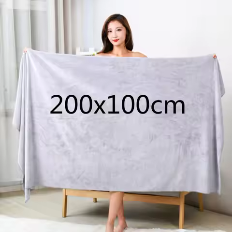 thick Beauty Salon Bath Towel and Face Towel Massage Quick-Dry Special Large Towel Thick Microfiber 