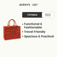 Ab3 AVENYS Monogram Tote Bag (Tangelo Orange)