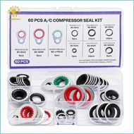 45pcs/60pcs A/C Gasket Seal Parts For Car Air Purifiers Compressor Kit Rubber Corrosion Resistant