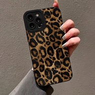 เคสโทรศัพท์กันกระแทกสก็อตรอยเสือดาวพิมพ์สีสันสวยงามขอบเจาะรู พร้อมใช้กับ P14 Pro Max, P13, P11, P12,