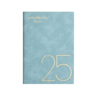 2025 English Schedule Book Planner Weekly Planner A5 Daily Planner Annual Calendar Book