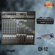 PTR MIXER AUDIO HUPER QX12 / mixer huper qx 12 / MIXER HUPER ORIGINAL