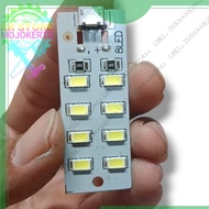 Diskon!!! Portable Mini LED DC 5V SMD 5730 Micro USB Lampu Darurat / Emergency L