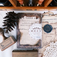 Burnt Article Paper Bundle | Shinjodu | Journal | Bujo | Scrapbook | Vintage Paper | Vintage Journal