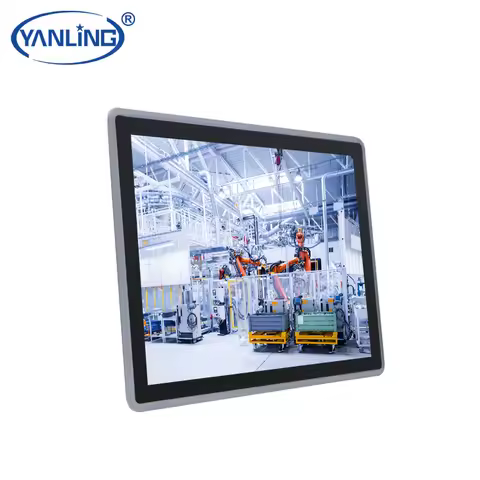 Yanling Industrial Computer Technology J1900 15 Inch Industrial Tablet Touch Screen Panel PC Stock
