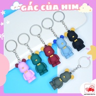 Cute Cartoon Bearbrick Bear Key Chain