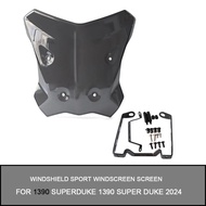 For 1390 Super Duke 1390 Super Duke 2024 DUKE 1390 Motorcycle Windshield Front Wind Deflector Sport 
