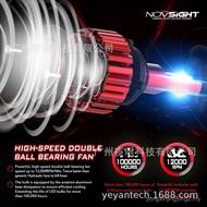 Lampu Depan LED Motosikal Novsight LED Kereta Model Baharu Lampu Depan LED Lampu Depan H1 H4 H7