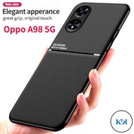 KK OPPO A98 5G Magnetic Soft Matte Silicone Casing For OPPO A98 98A OPPOA98 A 98 2023 4G 5G Phone Ca