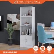 SKL Furniture Zane 2 Doors Bookshelf / Bookcase /filing cabinet/bookcase/rak buku/rak