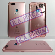 Case Xiaomi MiA1 Mi A1 Rose Gold Housing Casing Backdoor Original Back Cover