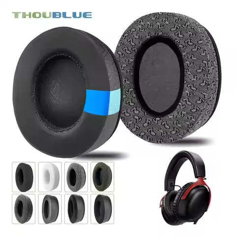 THOUBLUE Replacement Ear Pad for HyperX Cloud 3, 2, 1 Headphone Earmuffs Ear Cushion Cover Earpads H