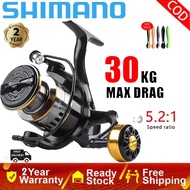 Shimano Fishing Reel Spinning Reel BC Metal Spool Pancing Braking Force Mesin Pancing Metal Line Cup