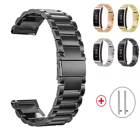 Metal strap For Huawei talkBand B6 Strap B6 B3 watch 16mm Stainless Steel strap for huawei B6 band B