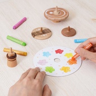 【DIY 陀螺組】極速陀螺 木陀螺 | Wooderful life