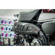 HONDA MONKEY125 卡夢排氣管護片 - 非貼片式碳纖維 1個