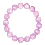 【正佳珠寶】紫鋰輝 頂級貓眼紫鋰輝 11.8-12.3mm 貓眼紫鋰輝手珠