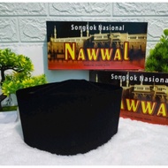 COOL PLAIN BLACK NAWWAL SONGKOK CAP A1 WHOLESALE AND RETAIL