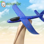 NOVAVIBE Foam Glider Flying Toys Aeroplane Model DIY Airplane Outdoor Launch Avion pp Foam Airplane 