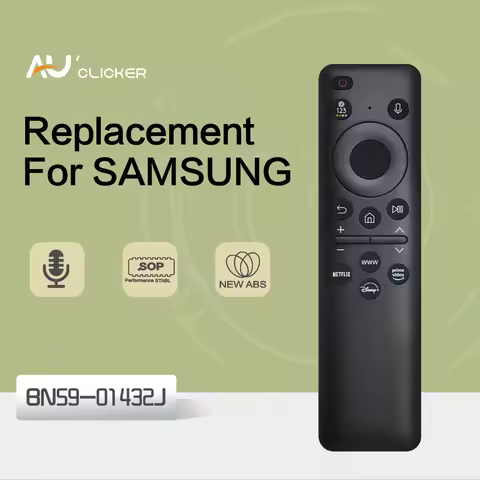 Replacement for Samsung BN59-01432J Smart TV Battery Remote Control Replacement Compatible with Neo 