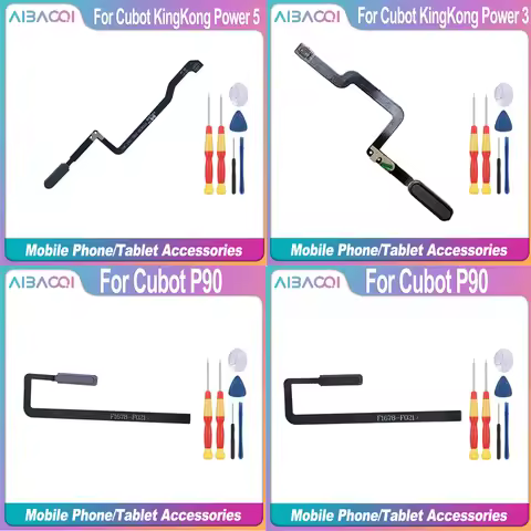 100% New Original Fingerprint Button Cable For Cubot X70 KingKong Power 3 KingKong Power 5 P90 Repai