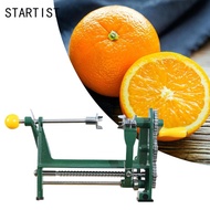 STARTIST Fruit Peeler Orange Peeler Hand Crank Citrus Peeling Machine Manual Fruit Corer Slicer Stai