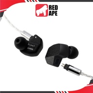 Final Audio A5000, In-Ear Monitors, with 2-Pin Detachable Silver-Coated Cable Earphones IEM (A 5000)