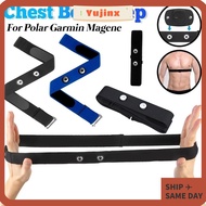 YUJINX Replacement Strap, Solid Color Soft Heart Rate Monitor Strap, Adjustable Elastic Replacement 