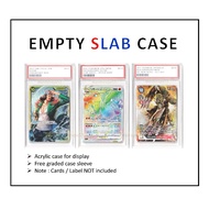 Empty PSA Slab Case Graded Card Display 35PT Pokemon One Piece Digimon Naruto TCG Card Magnetic Card