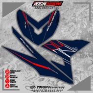 Striping Mx King 150 Cyber City custom design transparent glossy exciter y15zr