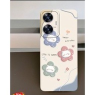 Realme c55 case - hp casing - realme c55 cellphone case - THICK HARDCASE SOFTCASE - realme c55 silic