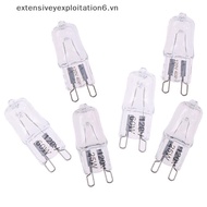 # exten # 10Pcs G9 Pin Halogen 120V 25W 40W 60W Light Bulb JCD G9 .