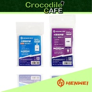 HENWEI TCG Clear Card Sleeves (64.5x89mm) 100pcs