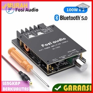 Fosi Audio Bluetooth 5.0 Amplifier 2.0 Channel Amp Receiver 2x100W