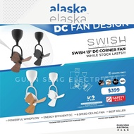 ALASKA SWISH 13″ Corner DC Ceiling Fan | Guan Seng Electrical