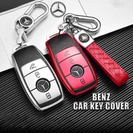 Mercedes Benz Chrome TPU Car Key Cover GLA GLC C180L GLC200 C260L C200L luxury key case high quality accessories