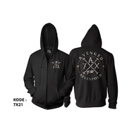 Jacket avenged sevenfold hoodi zipper a7x jacket 7x21