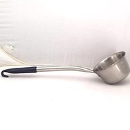 STAINLESS STEEL DIPPER 18 CM WIDE, SWEAT LENGTH 470 MM