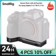 SmallRig Mount Plate with AirTag Slot for Sony Alpha 7 V / 7R V / 7 IV only 98g Built-in AirTag Slot