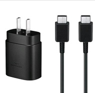 samsung 25w สายชาร์จsamsung + หัวชาร์จ PD  C to C super fast charger