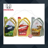 HONDA ENGINE OIL FULLY SYNTHETIC 0W-20 SN // FULLY SYNTHETIC 0W-30 SN // SEMI SYNTHETIC 5W-30 SP