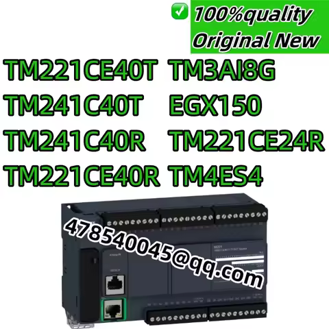 100%NEW ORIGINAL PLC Controller TM221CE40T TM241C40T TM241C40R TM221CE40R TM3AI8G EGX150 TM221CE24R 