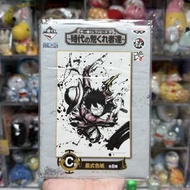 日版 One Piece 海賊王 時代の荒くれ者達 一番賞 - C獎 鷹眼 墨式色紙 (絕版)