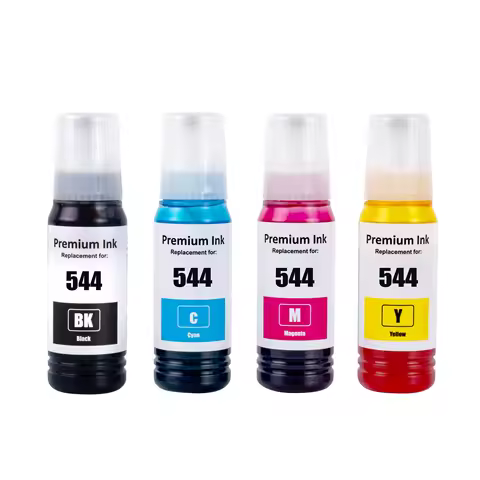 For Epson T544 544 Dye Ink 70ml Bottle Refill Ink for Epson EcoTank L3150 L3110 L3100 L3210 L3250 L1