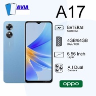 OPPO A17 RAM 4/64GB ( GARANSI RESMI INDONESIA)