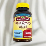 โอเมก้า 3-6-9 Triple Omega 3-6-9 74 Softgels _ Nature Made®