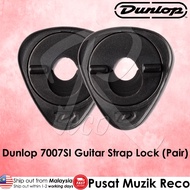 Dunlop 7007SI Ergo Lok Guitar Strap Lock PAIR Acoustic Electric Bass Guitar Straplock Gitar Kapok Akustik Elektrik Bass