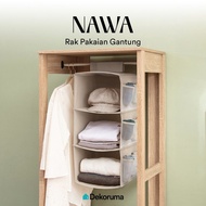 Latest Dekoruma Nawa 3-Tier Hanging Clothes Rack