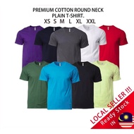 3XL-8XL, Cotton shirt, short sleeve, round neck, 180 gsm, Man n Woman