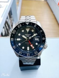 SEIKO 5 Sports  精工錶 全新 GMT  SSK003K1 上鏈機械自動錶  藍色錶盤  SSK003 WR100M  automatic